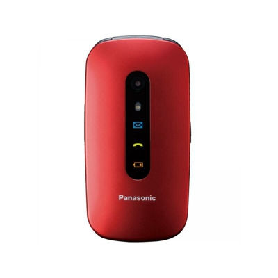 KX-TU456 6,1 cm (2.4') 110 g Rosso Telefono cellulare basico - Panasonic