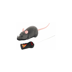 TOYMYTOY - Mouse elettrico con telecomando, per gatti, cani, animali domestici, bambini (grigio) características