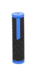 Manopole bicolori nero/blue 128mm - Bonin precio