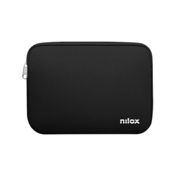 Nilox NXSLEEVE156B borsa per notebook 39,6 cm (15.6') Cover a guscio Nero en oferta