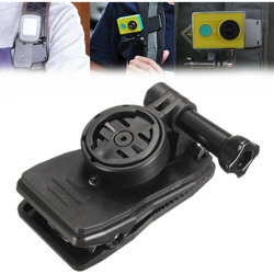 Adattatore per tracolla per zaino con morsetto a clip ruotabile a 360 ° per Gopro HD 4 3+ precio