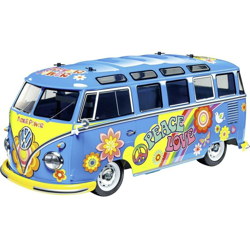 1:10 RC VW Bus Type 2 T1 Flower Power 1:10 Automodello Elettrica Auto stradale - Tamiya en oferta