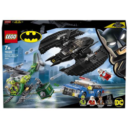 76120 Super Heroes Bat-aereo di Batman e la rapina dell'Enigmista precio