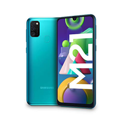 Samsung Galaxy M21, Smartphone, Display 6.4" Super AMOLED, 3 Fotocamere Posteriori, 64GB Espandibili, RAM 4 GB, Batteria 6000 mAh, 4G, Dual Sim, Andro características