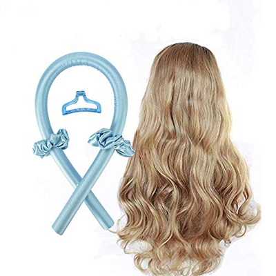 MFLB Fermagli per Capelli Pigri con Nastro arricciacapelli Senza Calore, Clip per Capelli con Nastro arricciacapelli Senza Calore Portatili per Donne 