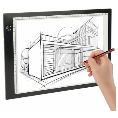 Oobest - Ultra-Sottile A4 LED Light Box Scrittura Pittura Tracing Board