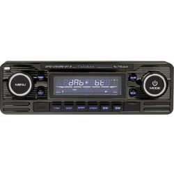 RMD120DAB-BT-B Autoradio Vivavoce Bluetooth®, incl. Antenna DAB, Design retrò - Caliber Audio Technology características