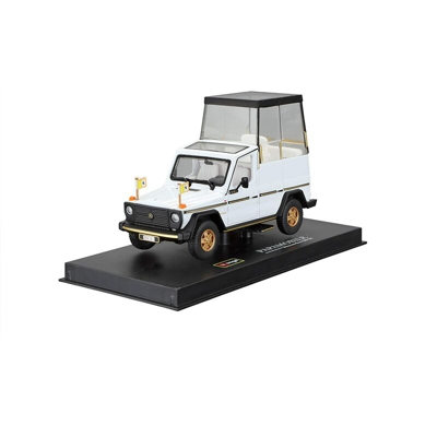 Lgvshopping - Macchina da collezione mercedes 230 papa mobile 1:43 Papa Giovanni Paolo II