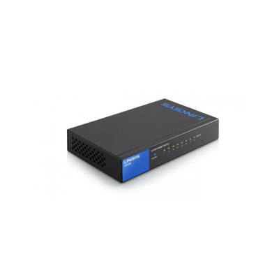 LGS108 Non gestito Gigabit Ethernet (10/100/1000) Nero - Linksys