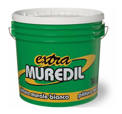 Pittura Murale Bianca Idropittura Traspirante Extra Muredil 4 Lt. precio