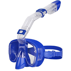 Unigear Maschera Sub Snorkel Mask, Maschera Subacquea Anti-Fog Snorkeling Set con Supporto per Fotocamera per Immersioni e Nuoto Liberi, Attrezzatura  características