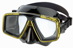 Mares 411348, Maschera Unisex – Adulto, Giallo Nero, Taglia Unica en oferta