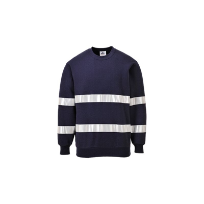 Portwest - Felpa iona | Navy - XL - NEUTRO (SENZA PERSONALIZZAZIONE) - Navy