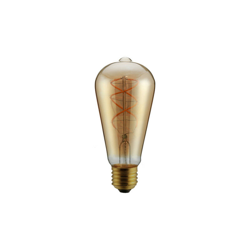 Amber Pear LED LED Lampadina a filamento curvo - E27 - 5W - Xxcell precio