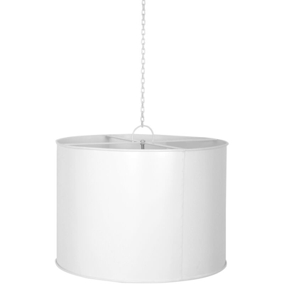 Lampadario Circle Bianco Opaco