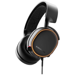 Arctis 5 Cuffie Da Gioco, Illuminazione Rgb, Tecnologia Surround Dts Headphone: x V2.0 Per Pc E Playstation 4, 10 - 40.000 Hz, Cablata, Nero en oferta