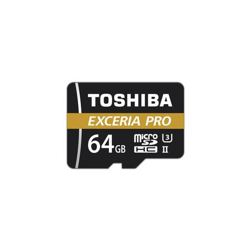 Exceria Pro M501 Micro SDHC 64GB, MicroSDHC, Nero, Arancione, Bianco, UHS-II, Class 10, SD precio