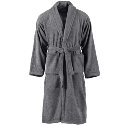 Accappatoio di Spugna Unisex Cotone 100% Antracite S - Gris - Vidaxl características