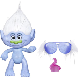 Personaggio Guy Diamond con Occhiali Peluche e Pettine Giocattolo Bambini - Trolls características