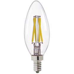 Lampadine LED E14 4W 4000K altissima qualità Candela Sfera Oliva Vintage STI precio