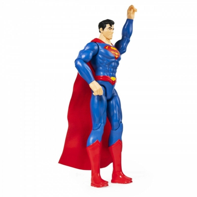 Spin Master - Batman DC Comics - SUPERMAN, Personaggio da 30 cm articolato, dai 3 anni - 6056778