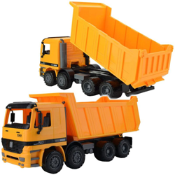 Bakaji - Camion di Scarico Macerie Veicolo da Lavoro Scala 1:12 Giocattolo Bambini en oferta