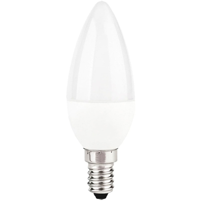 Lampadine LED E14 5,5w 4000k Naturale altissima qualità Candela Oliva STI