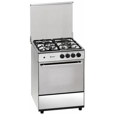 Cucina S0409329 a Gas 3 Fuochi Gas Colore Inox