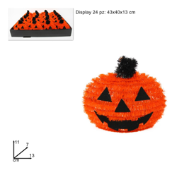 Zucca Halloween 7Cm Assortito Decorazioni precio