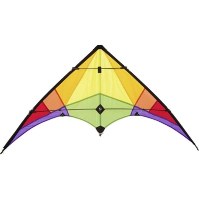 Ecoline Aquilone acrobatico Rookie Rainbow Larghezza estensione 1200 mm Intensità del vento 3 - 5 bft