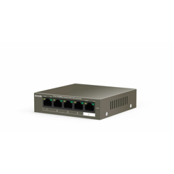 TEF1105P-4-63W Fast Ethernet (10/100) Supporto Power over Ethernet (PoE) Nero - Tenda características