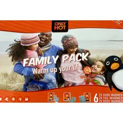 Toe Warmer - FAMILY PACK ONLY HOT 6 WARMER SCALDA MANI PIEDI CORPO ONLY HOT VIAGGI GITE precio