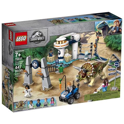 75937 Jurassic World L'assalto del Triceratopo