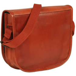 Borsa da Donna in Vera Pelle Tanno - Marrón - Vidaxl en oferta