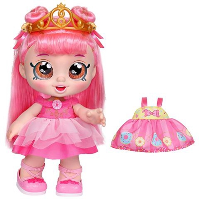 Toddler Doll - Donatina Princess Dress Up - Include 2 Completi E Accessori Shopkins