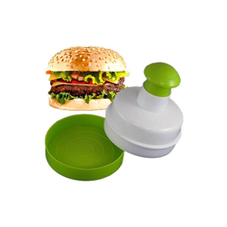 Bakaji - Stampo per Hamburger Pressa Carne Macinata a Molla in Plastica 9,5x12,5cm precio