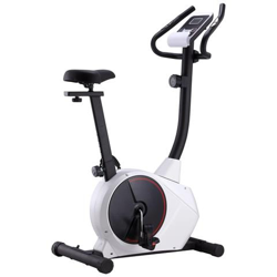 Cyclette Resistenza Magnetica a 8 Livelli Computer Misurazione Battico Cardiaco Colore Bianco / Nero en oferta