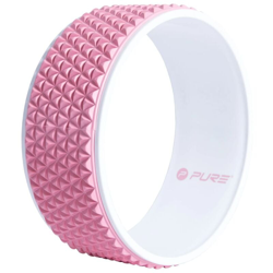 Pure2Improve Ruota per Yoga 34 cm Rosa e Bianca - Rosa en oferta