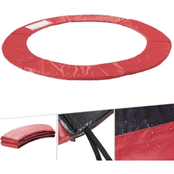 Copertura Bordo di Protezione per Trampolino Elastico Molla 305 cm Rosso - Arebos en oferta