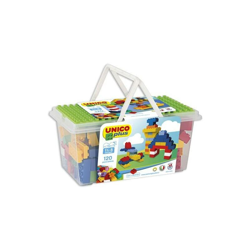 Cesta Cestino Con Costruzioni Mattoncini 120 Pz Gioco Bambini Activity Bimbi en oferta