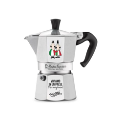 Bialetti Moka Express Caffettiera 3 Tazze Collezione Buongiorno Italia características