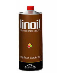 Lt 1 olio di lino cotto triplice cottura protezione legno manutenzione infissi en oferta