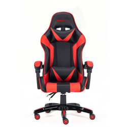 MD-GC006-KR sedia per videogioco Sedia da gaming per PC Seduta imbottita Nero, Rosso - Momodesign en oferta