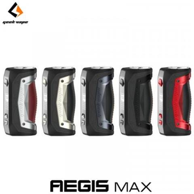 Lotto Di 2 - geekvape Box Aegis Max Colore Spazio Nero