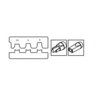 Crimpar Matrice Per Pinza Manuali Per Connettori Solari 53Mmc4 - Bm