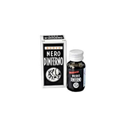 Tintura nera per pellami naturali lisci, Nero D'inferno, ml.25 en oferta