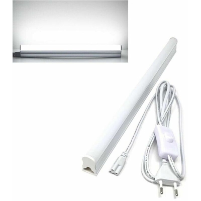 Sottopensile Luce Bianca 6500kneon T5 Spina Interruttore On Off Cavo 220v T5-50