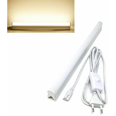 Sottopensile Luce Calda 3000k Spinainterruttore On Off Neon 9 W T5-50 Cavo 220