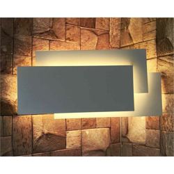 Applique In Vetro Da Parete Lampadaled Luce Calda 12 Watt Stile Moderno E41-bc precio