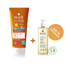 RILASTIL SUN PPT SPF 50+ LATTE VELLUTO 200 ML características